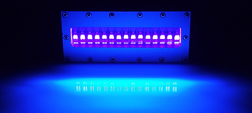 UVLED固化燈光照固化承印物紅色油墨的應用
